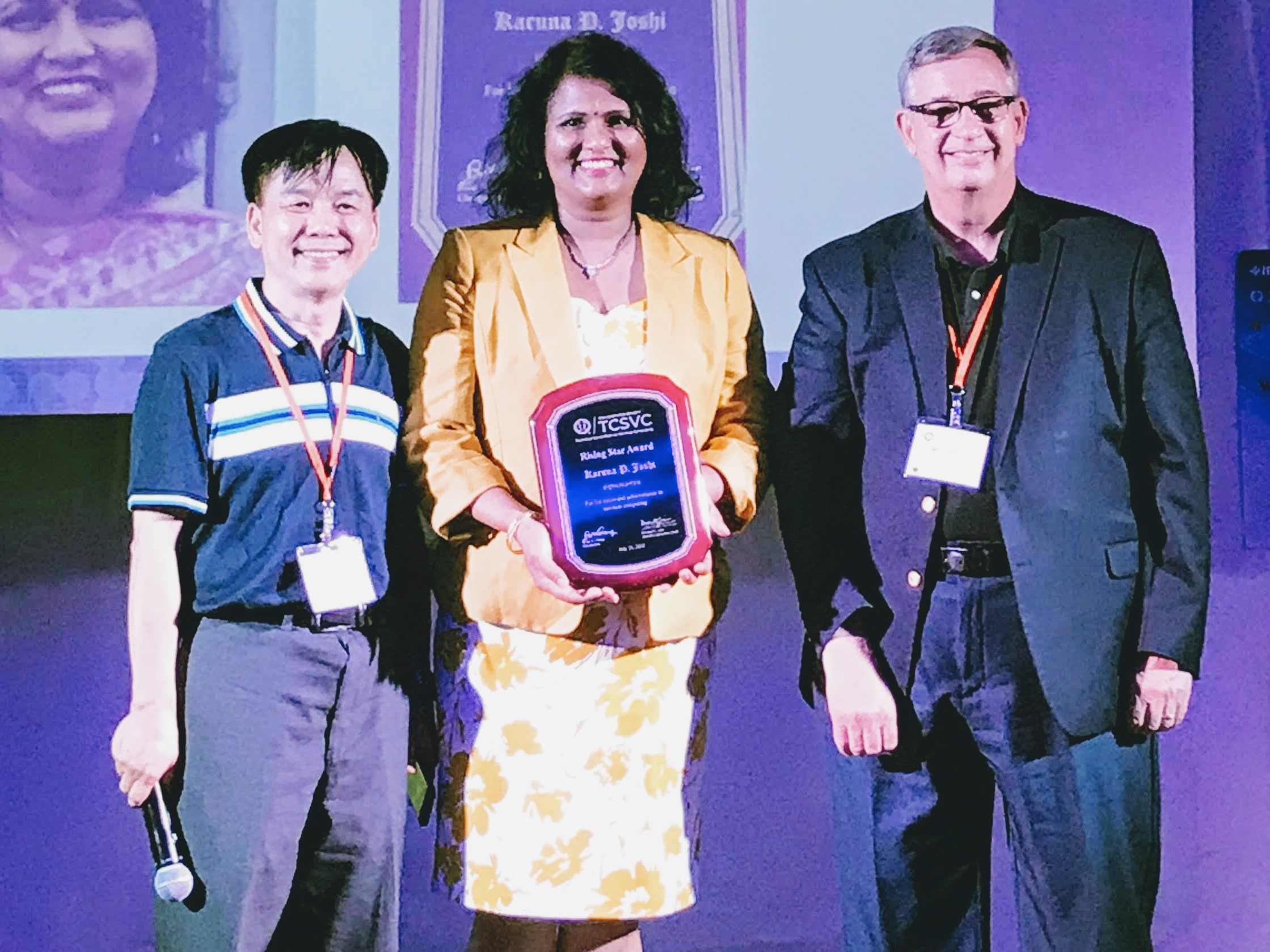 IEEE TCSVC Rising Star Award 2019